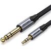 VENTION Cavo Jack da 3,5 mm su Cavo Jack Stereo AUX da 6,35 mm da 1/4" a 3,5 mm da 1/8" TRS Maschio a Spina per Laptop, Altoparlanti, Amplificatori, Bassi, Mixer 1m
