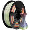 Flashforge PLA Seide 3D-Drucker-Filamente, 1,75 mm, Regenbogen, 1 kg