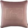 room99 Unique, federa decorativa per cuscino da 45 x 45 cm, decorazione moderna per camera da letto, soggiorno, velluto, motivo Live Simply, 1 pezzo