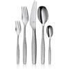 WMF Sentic set di posate, 30 pezzi per 6 persone, ergonomico, Cromargan protector®, lavabile in lavastoviglie, coltelli da tavolo forgiati, portaposate 1270916340