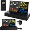 Berdsen Stazione meteo Wireless Digital Igrometro DCF Barometro nero