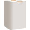STORAGE MANIAC Cesto portabiancheria grande, 100 l, pieghevole, con manici in bambù, cesto portabiancheria autoportante, impermeabile, per lavanderia, camera da letto, dormitorio, asciugamani