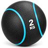 G5 HT SPORT [Palla Medica Professionale 1-5 kg Medicine Ball Fitness | Superficie Testurizzata Antiscivolo per Functional Training, Forza, Core, Coordinazione, Palestra e Home Gym | Pesi Diversi