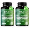 PARAFARMACIA, ORGANIC VITAMINS & FOOD OVF Glucomannano Forte 4000 mg, 180 Capsule con Ginkgo Biloba, Vitamina B3 e Cromo, Integratore Alimentare con Glucomannano Puro da Radice di Konjac, Tè Verde e Bamboo, Made in Italy