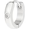 Breil, Monorecchino Uomo in Acciaio Lucido, Chiusura a Clip | Collezione Joint, Stile Minimal, Misura Unica Colore Silver, Idea Regalo Uomo