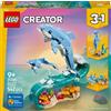 LEGO Creator Creature marine: Bellissimo delfino 542 pezzi (31385)