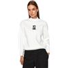 Trendyol Collo Alto con Slogan Regular Felpa Maglia di Tuta Donna (Pacco da 1)