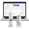TFA Dostmann TFA - Starter Set Termo-Igrometro WEATHERHUB OBSERVER 31.4012.02 - bianco