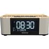 Kenwood CR-ST55DAB Radiosveglia in legno funzione ASA, sintonizzatore FM/DAB+, Bluetooth, USB