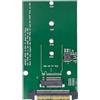 NGFF Adattatore SFF-8639 da NVMe U.2 M.2 M-key PCIe per SSD, compatibile con schede madri SSD 750, p3600 e p3700.