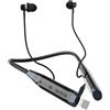 SOPPY Auricolari Bluetooth a Fascia da Collo, Cuffie In-Ear Wireless con Microfono, Auricolari Sportivi IPX5 Wireless per Corsa, Cuffie Magnetiche Leggere con Lunga Durata della Batteria