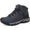 AX BOXING Scarpe Uomo Invernali Caldo Fodera Stivali Antiscivolo Scarponcini Uomo Invernali Scarpe Trekking Stivaletti Taglia 41-46 EU