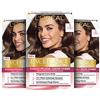 L'Oreal Paris L'Oréal Paris Excellence Creme - Vernice per capelli, 5 marrone chiaro, 3 x 268 g