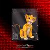 Showcase Lab 🇮🇹 Teca L252 | Per Set Lego® 43247 - Giovane Simba, Re Leone