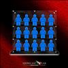 Showcase Lab IT Teca LMF8 | Per Minifigure Lego® - Per esporre N.15 Minifig