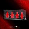 Showcase Lab IT Teca LMF4 | Per Minifigure Lego® - Per esporre N.4 Minifig