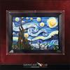Showcase Lab 🇮🇹 Teca LH76 | " DA APPENDERE " Per Set Lego® 21333 - Vincent Van Gogh - Notte Stellata