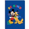 safta MICKEY MOUSE TODAY - Taccuino 80 fogli, copertina rigida, ideale per bambini di diverse età, comodo e versatile, qualità e resistenza, 21,5 x 31 cm