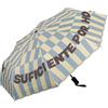 Fisura - Ombrello pieghevole originale da viaggio automatico antivento. Accessorio compatto per donna e uomo, resistente e leggero. Diametro aperto 96 centimetri.