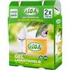 ALGA - Alga Gel Lavastoviglie con Profumo di Limone Formula Innovativa per Pulizia Efficace Bipack 740ml+740ml