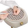 VOLTIX Aspiratore Professionale per Unghie con 10 Pezzi di Carta Filtro per Polvere - Aspiratore Unghie Adatto per Casa e Salone di Bellezza, 5000 RPM