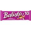 Balisto - Barrette per biscotti per cereali e cioccolato al latte Yoberry - Gusto Frutti di bosco - Confezione da 10 x 18,5 g