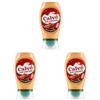 Calvé Salsa Hot Chicken Piccante, Formato 250 ml, Delicata, con Cayenna e Peperoncino, Ideale per Bocconcini di Pollo e Spiedini, Vegetariano, Senza Glutine, Bottiglia 100% Riciclata (Confezione da 3)