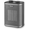 Midea Termoventilatore Ceramico 2000W PTC, Riscaldatore Portatile da Scrivania