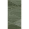 Pierre Tappeti Passatoia ARAZZO VERDE anti-macchia anti-scivolo lavabile in lavatrice cm.52x300 tappeto cucina bagno ingresso multiuso, disegno moderno geometrico