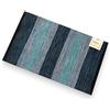 SpazioTessile Tappeto Stuoia Cucina Multiuso 100% Cotone Indiano Sfumato 6 Misure 6 Colori CH (Blu, 55x180)