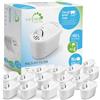 GEYSER water filters Geyser Filtri per Caraffa, 15 Pezzi - Compatibili con Brita® Maxtra+ & Pro | Riduce cloro, calcare e metalli pesanti; qualità testata SGS, materiali sicuri per alimenti, senza BPA