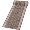Mazovia Tappeto Passatoia Corridoio 80x150cm Antracite Grigio Classico | Tappeto Passatoia per Cucina Lavanderia Camera da Letto Retrò Anni 90 Antiscivolo Base in Gomma Morbido Venduto al Metro