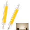 BVCL Lampada R7s LED 118mm, lampadina dimmerabile 10W, equivalente a una lampadina alogena da 100W, 1000LM, assenza di sfarfallio, angolo del fascio di 360°, lampadina COB