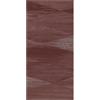 Pierre Tappeti Passatoia ARAZZO BORDEAUX anti-macchia anti-scivolo lavabile in lavatrice cm.52x250 tappeto cucina bagno ingresso multiuso, disegno moderno geometrico