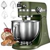 Electrolux Impastatrice Planetaria 1200 W 10 Velocità EKM5550 Verde | 1200 W, 10 velocità, acciaio inox, con frusta e coperchio, verde