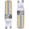 LEDLOCLB Lampada LED G9 2 Pezzi/Lotto 220V 6W 7W 9W 10W 12W Lampadina LED,Bianco Caldo,12 W