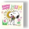 Danilo Promotions LTD Peanuts Birthday Wishes Mum, Snoopy Happy Birthday Mummy Card, Cute Nostalgic Classic TV Cartoon Illustrazione