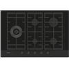 Haier I-Move Series 6 HAVG7WL4HBPB Nero Da incasso 74.5 cm Gas 5 Fornello(i)