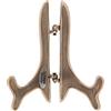 Holyart Cofanetti e cavalletti Icone e Quadri: Cavalletto per Quadri e Icone Ottone Dorato Rigato h. 10 cm