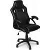 Panorama24 - Sedia da gaming, ergonomica, 9 varianti di colore, braccioli imbottiti, meccanismo basculante, portata fino a 150 kg, certificata TÜV