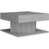 vidaXL Tavolino da Salotto Grigio Sonoma 57x57x30 cm Legno Multistrato