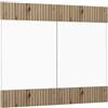 Vicco Frontale cucina R-Line, Rovere artigianale 79.2 x 59 cm | frontale del mobile per pensile con vetro, adatto per armadi da cucina R-Line per un montaggio semplice