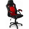 Panorama24 - Sedia da gaming, ergonomica, 9 varianti di colore, braccioli imbottiti, meccanismo basculante, portata fino a 150 kg, certificata TÜV