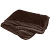 Furhaven Replacement Dog Bed Cover Plush & Velvet L Shaped Chaise, Machine Washable - Sable Brown, Jumbo (X-Large)