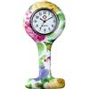Lancardo, orologio da tasca in silicone con spilla