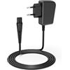 NICPOWER 8V Caricatore Caricabatterie Compatibile con Philips Norelco HQ850 Oneblade QP2630 QP2630/30 QP2530 QP2530/30 Alimentatore per Rasoio Caricatore Caricabatterie