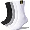 Wamicu Calzini Tennis Uomo Cotone Pettinato, Traspiranti con Supporto Arco | Calze Sportive da Uomo con Supporto Arco Plantare, Morbide e Comode per Tennis, Running e Uso Quotidiano