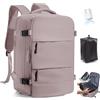 SZLX Zaino Ryanair 40x30x20 Sottovuoto con pompa Zaino da Viaggio 40x30x20 Ryanair Wizzair Bagaglio a Mano 40x20x25 Donna da impermeabile Zaino Casual Laptop da 14 Pollici con Scomparto per Scarpe