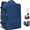 BJLFS Zaino da Viaggio Ryanair 40x30x20 Sottovuoto Bagaglio a mano 40x30x20 Wizzair,Borsa da viaggio Donna impermeabile Borsa da Cabina per Easyjet 45x36x20 Zaino Airbag Sottovuoto con pompa