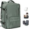 BJLFS Zaino da Viaggio Ryanair 40x30x20 Sottovuoto Bagaglio a mano 40x30x20 Wizzair,Borsa da viaggio Donna impermeabile Borsa da Cabina per Easyjet 45x36x20 Zaino Airbag Sottovuoto con pompa